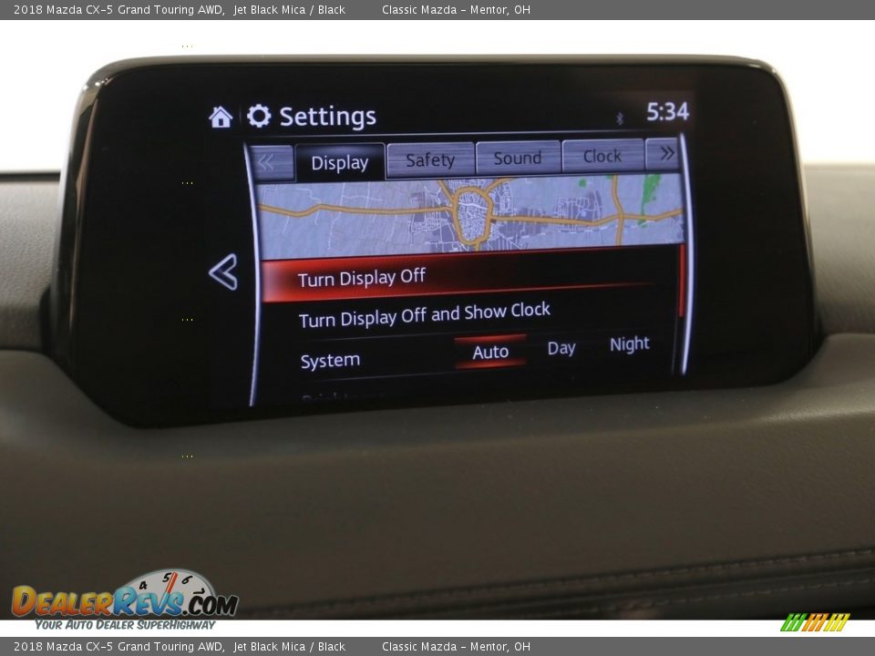 2018 Mazda CX-5 Grand Touring AWD Jet Black Mica / Black Photo #12