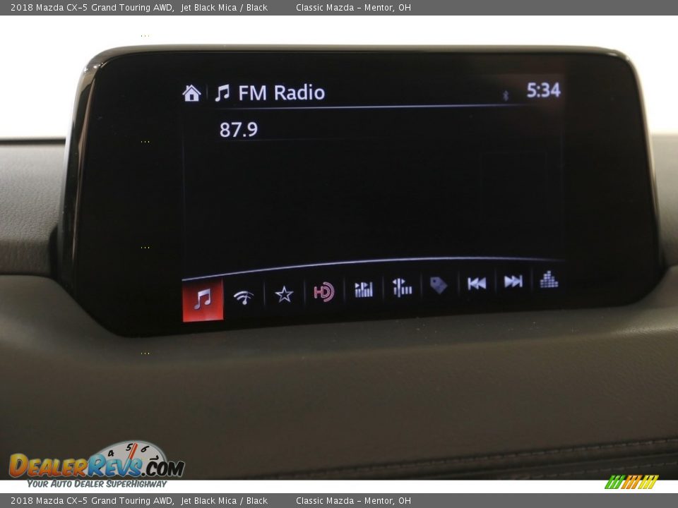 2018 Mazda CX-5 Grand Touring AWD Jet Black Mica / Black Photo #13