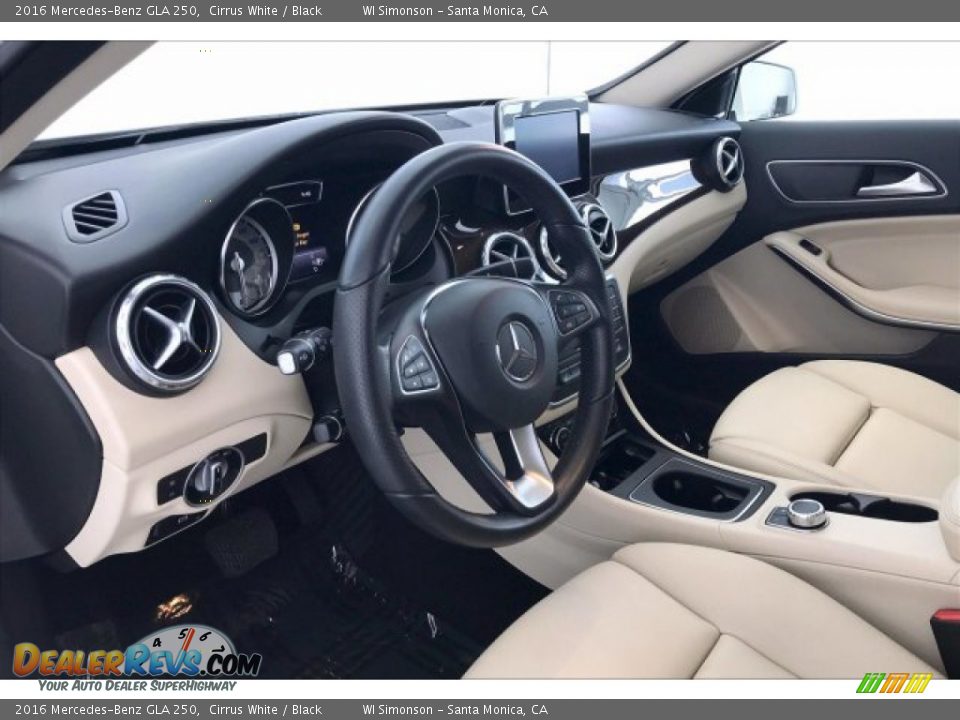 2016 Mercedes-Benz GLA 250 Cirrus White / Black Photo #22