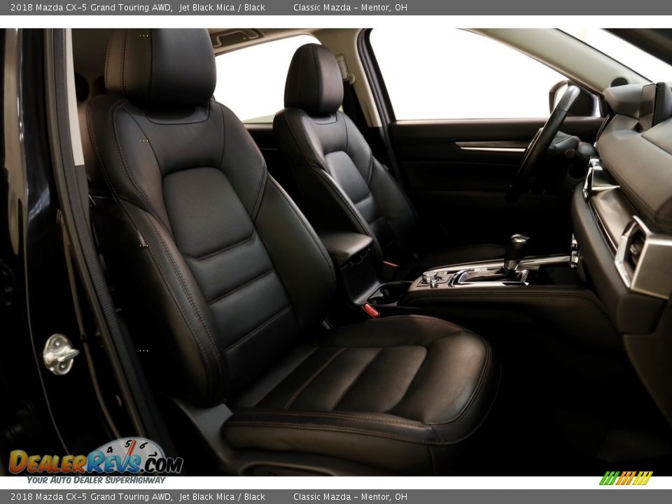 2018 Mazda CX-5 Grand Touring AWD Jet Black Mica / Black Photo #16