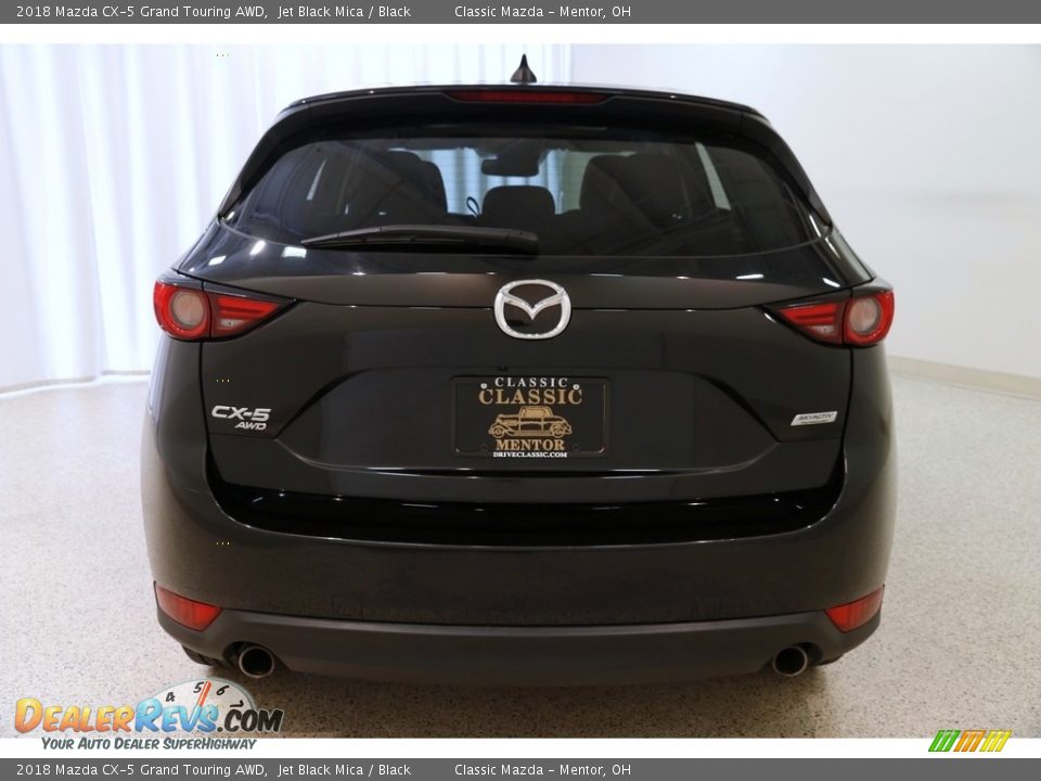 2018 Mazda CX-5 Grand Touring AWD Jet Black Mica / Black Photo #19