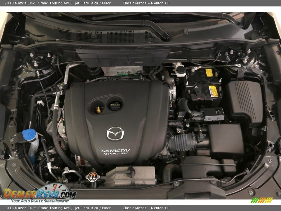 2018 Mazda CX-5 Grand Touring AWD Jet Black Mica / Black Photo #20
