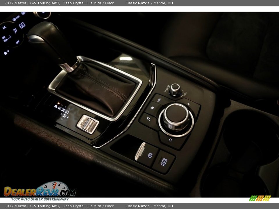 2017 Mazda CX-5 Touring AWD Deep Crystal Blue Mica / Black Photo #16