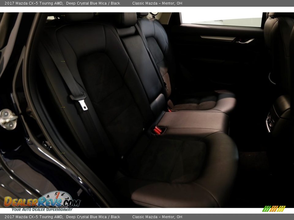 2017 Mazda CX-5 Touring AWD Deep Crystal Blue Mica / Black Photo #18