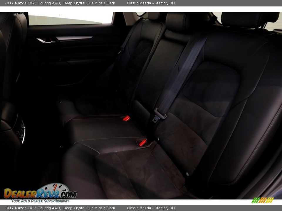 2017 Mazda CX-5 Touring AWD Deep Crystal Blue Mica / Black Photo #19
