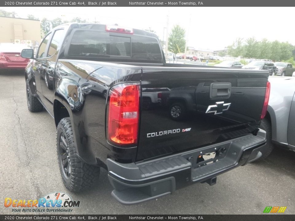 2020 Chevrolet Colorado Z71 Crew Cab 4x4 Black / Jet Black Photo #4