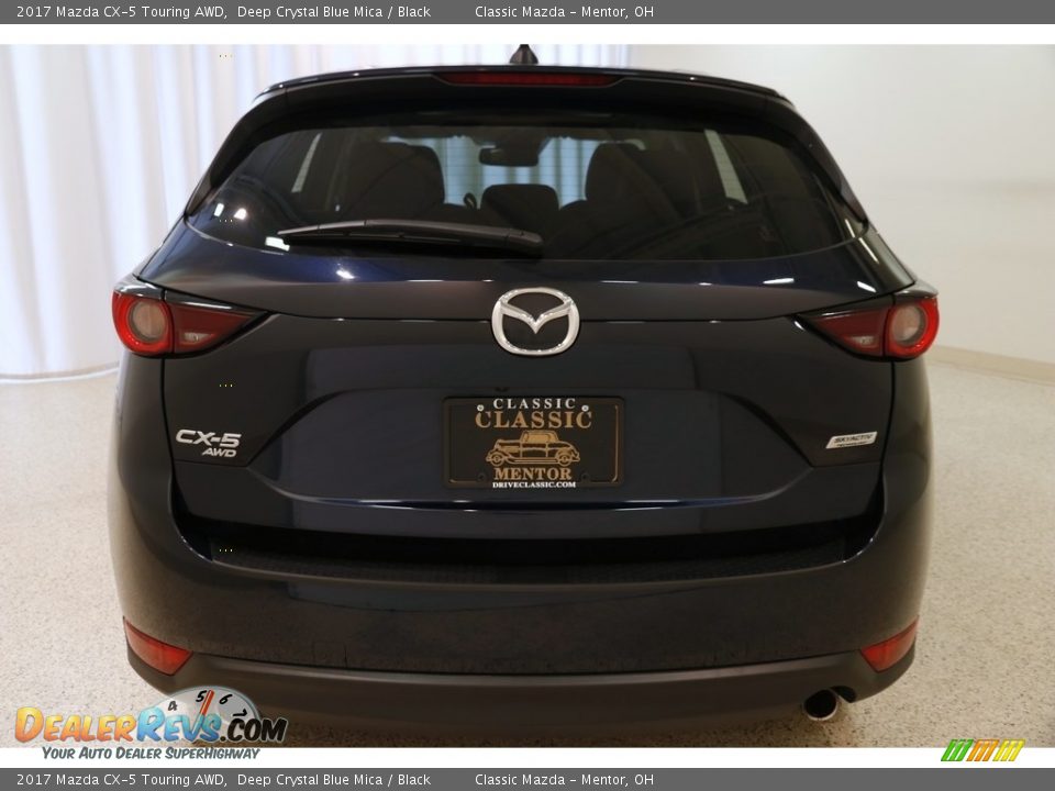2017 Mazda CX-5 Touring AWD Deep Crystal Blue Mica / Black Photo #20