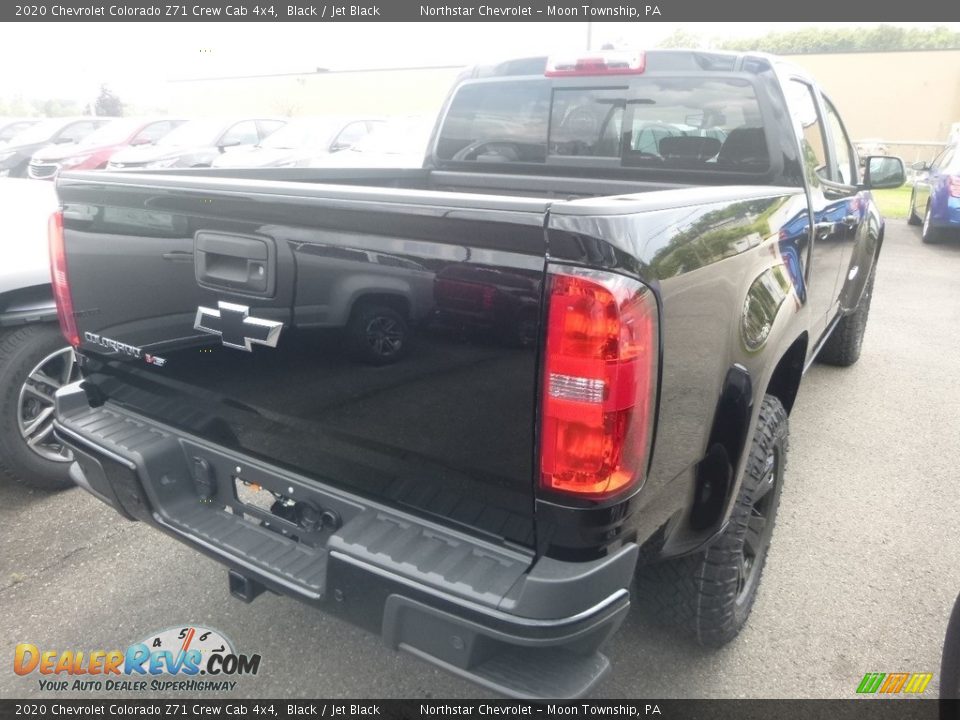 2020 Chevrolet Colorado Z71 Crew Cab 4x4 Black / Jet Black Photo #6