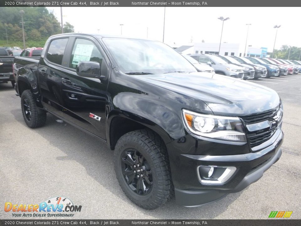 Black 2020 Chevrolet Colorado Z71 Crew Cab 4x4 Photo #7