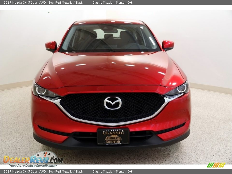 2017 Mazda CX-5 Sport AWD Soul Red Metallic / Black Photo #2