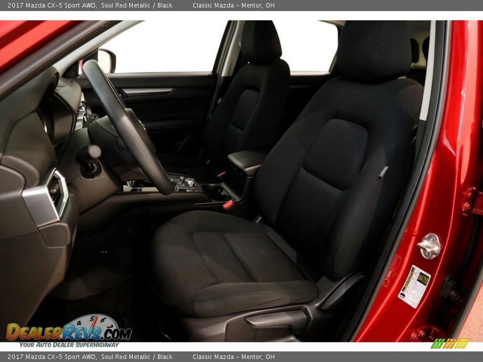 2017 Mazda CX-5 Sport AWD Soul Red Metallic / Black Photo #5