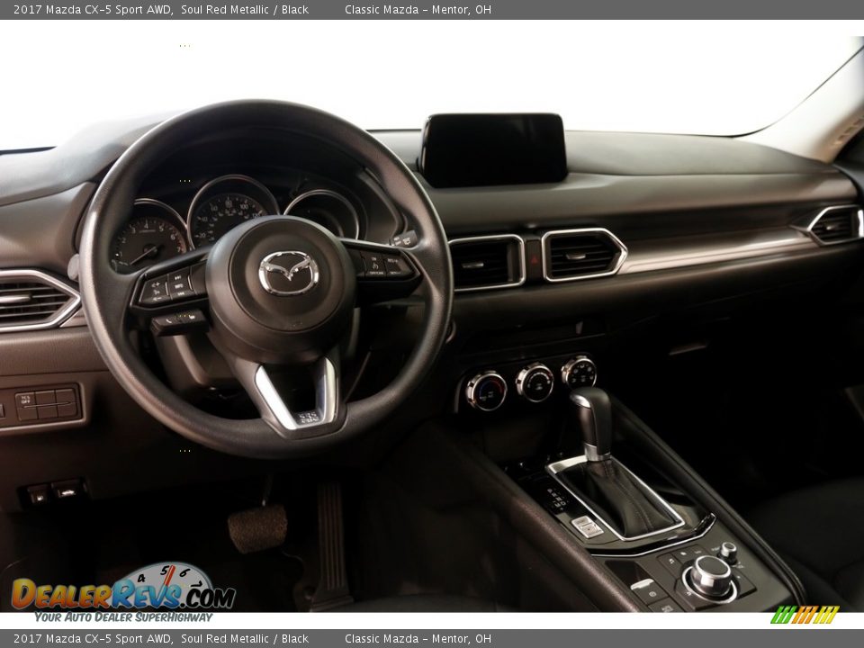 2017 Mazda CX-5 Sport AWD Soul Red Metallic / Black Photo #6