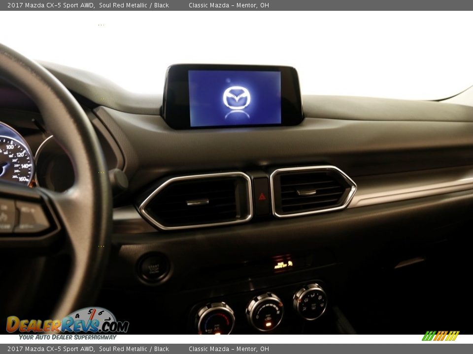 2017 Mazda CX-5 Sport AWD Soul Red Metallic / Black Photo #9