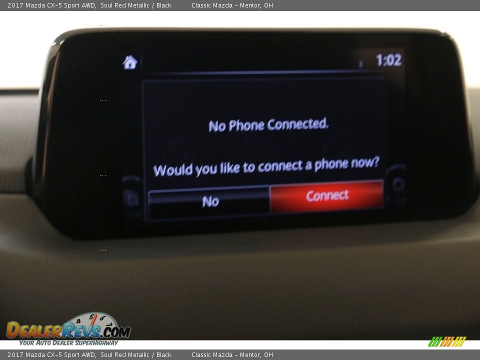 2017 Mazda CX-5 Sport AWD Soul Red Metallic / Black Photo #11