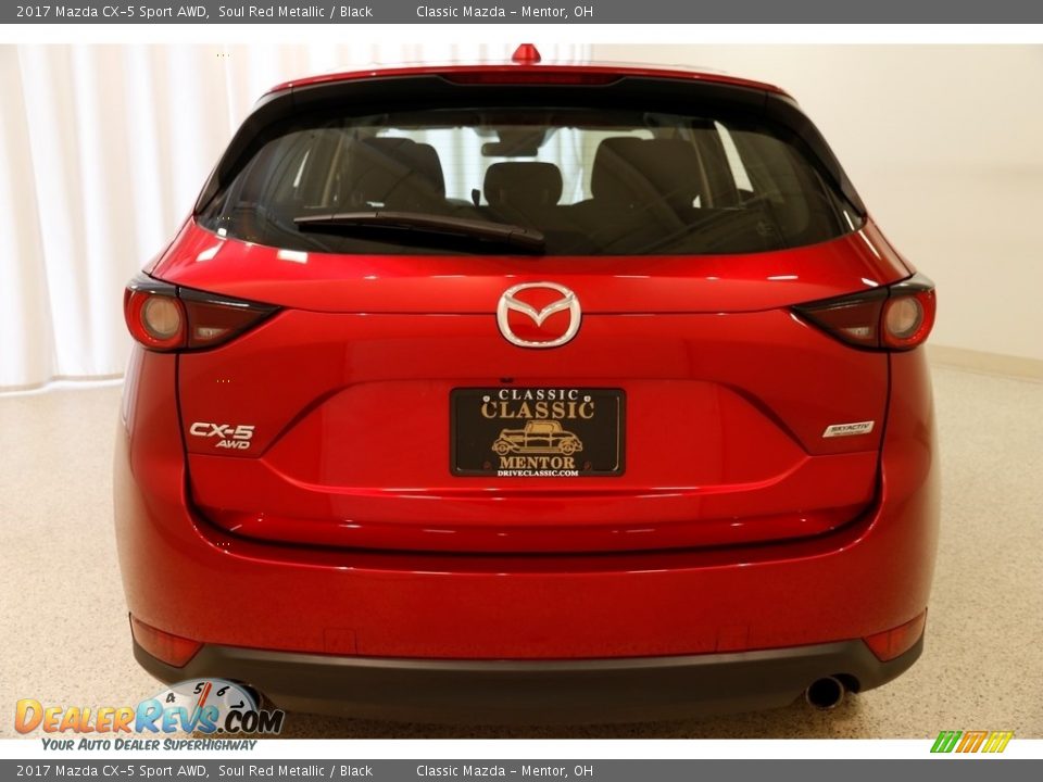 2017 Mazda CX-5 Sport AWD Soul Red Metallic / Black Photo #19