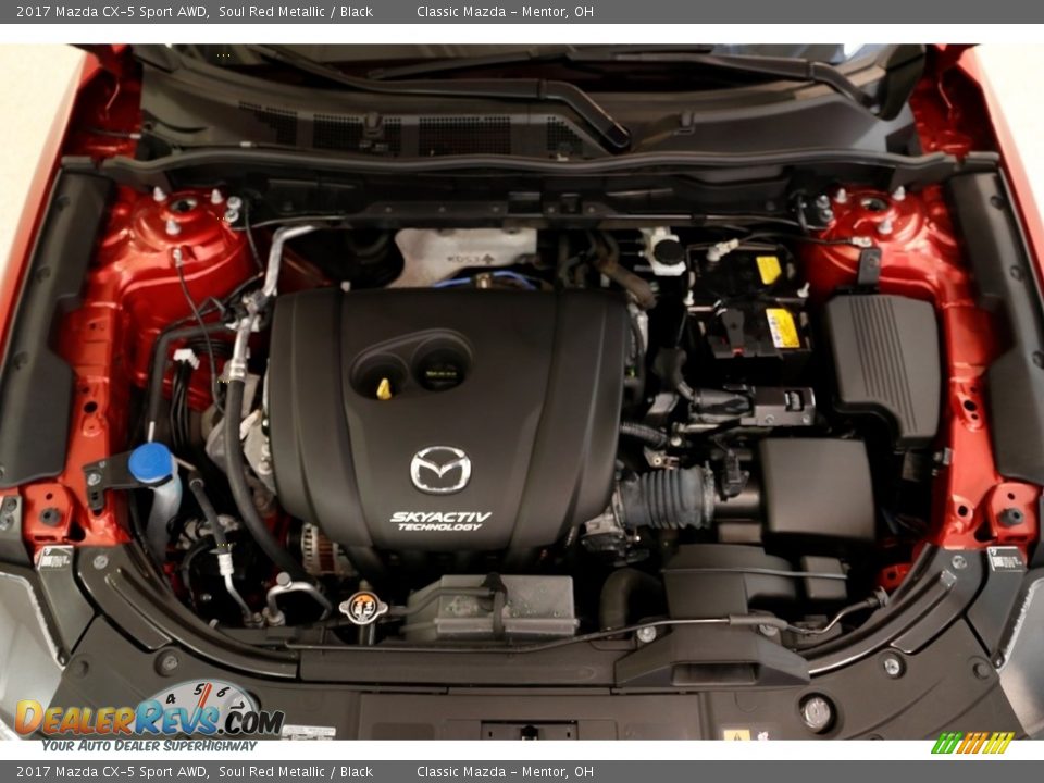 2017 Mazda CX-5 Sport AWD Soul Red Metallic / Black Photo #20