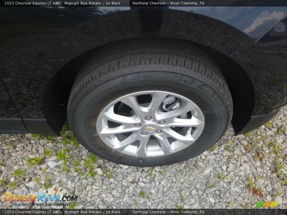 2020 Chevrolet Equinox LT AWD Midnight Blue Metallic / Jet Black Photo #3