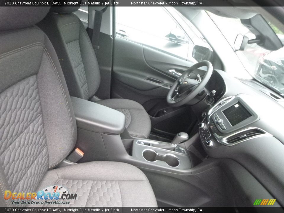 2020 Chevrolet Equinox LT AWD Midnight Blue Metallic / Jet Black Photo #7