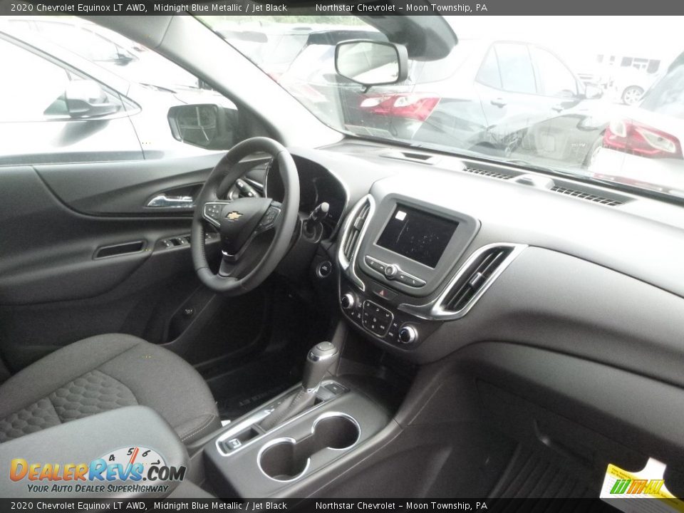 2020 Chevrolet Equinox LT AWD Midnight Blue Metallic / Jet Black Photo #8