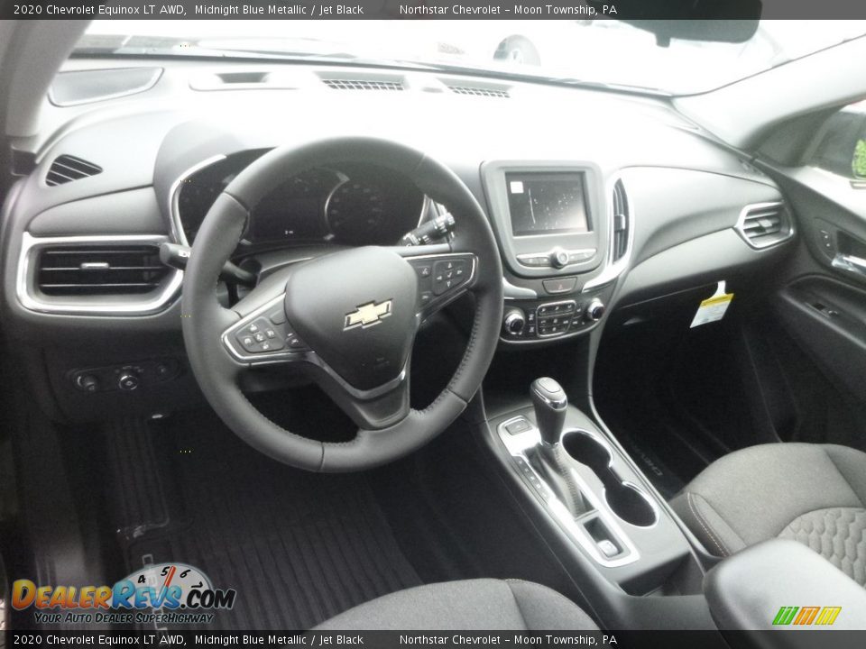 2020 Chevrolet Equinox LT AWD Midnight Blue Metallic / Jet Black Photo #9