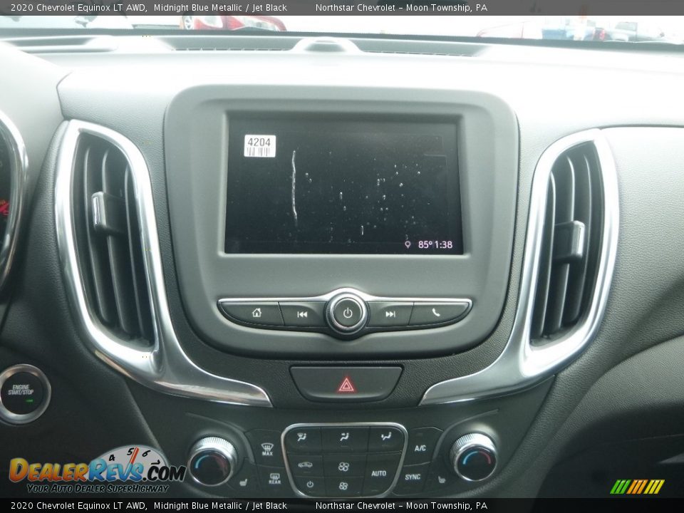 2020 Chevrolet Equinox LT AWD Midnight Blue Metallic / Jet Black Photo #13