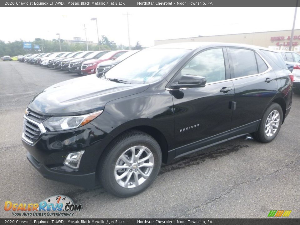 2020 Chevrolet Equinox LT AWD Mosaic Black Metallic / Jet Black Photo #1