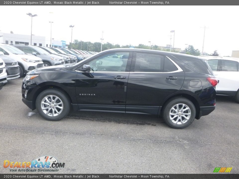 2020 Chevrolet Equinox LT AWD Mosaic Black Metallic / Jet Black Photo #2