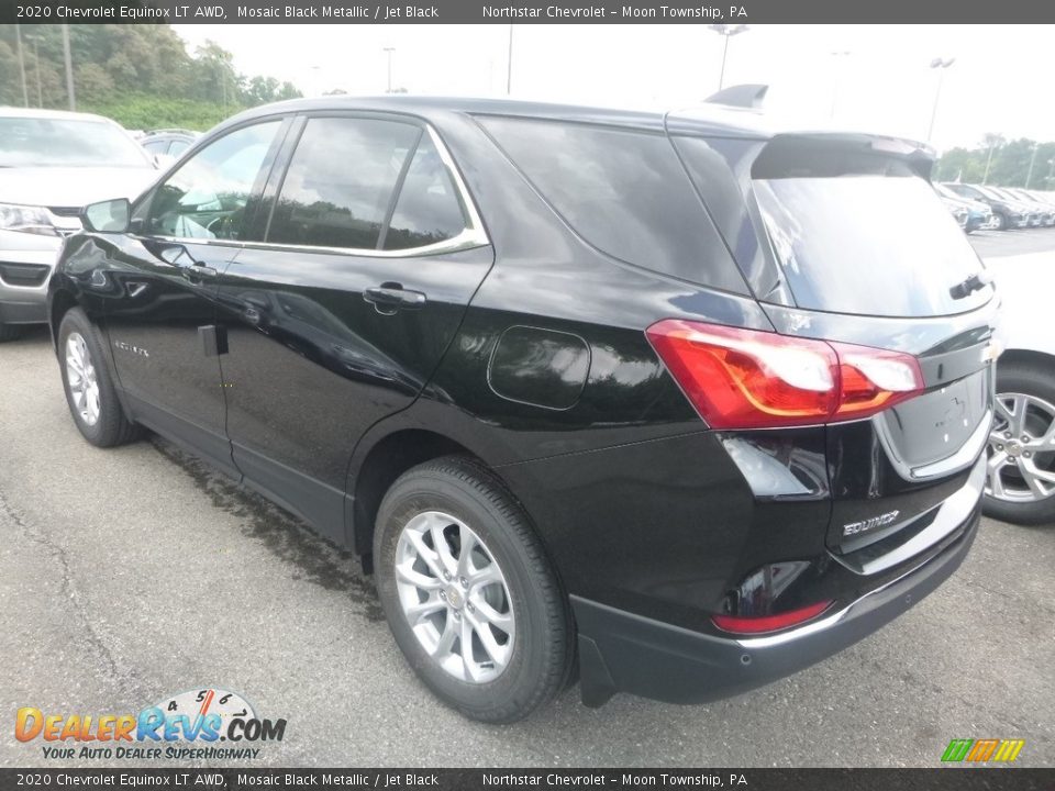 2020 Chevrolet Equinox LT AWD Mosaic Black Metallic / Jet Black Photo #3