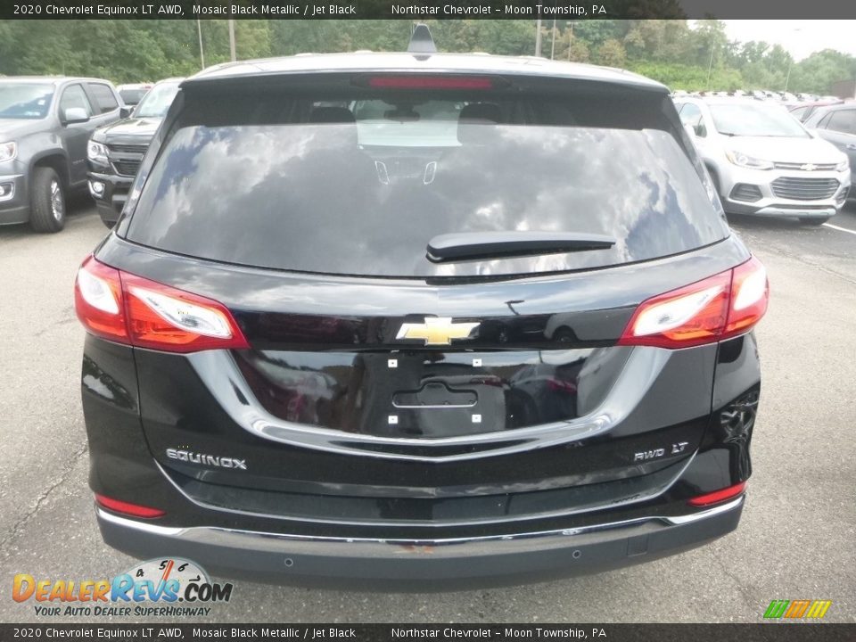 2020 Chevrolet Equinox LT AWD Mosaic Black Metallic / Jet Black Photo #4