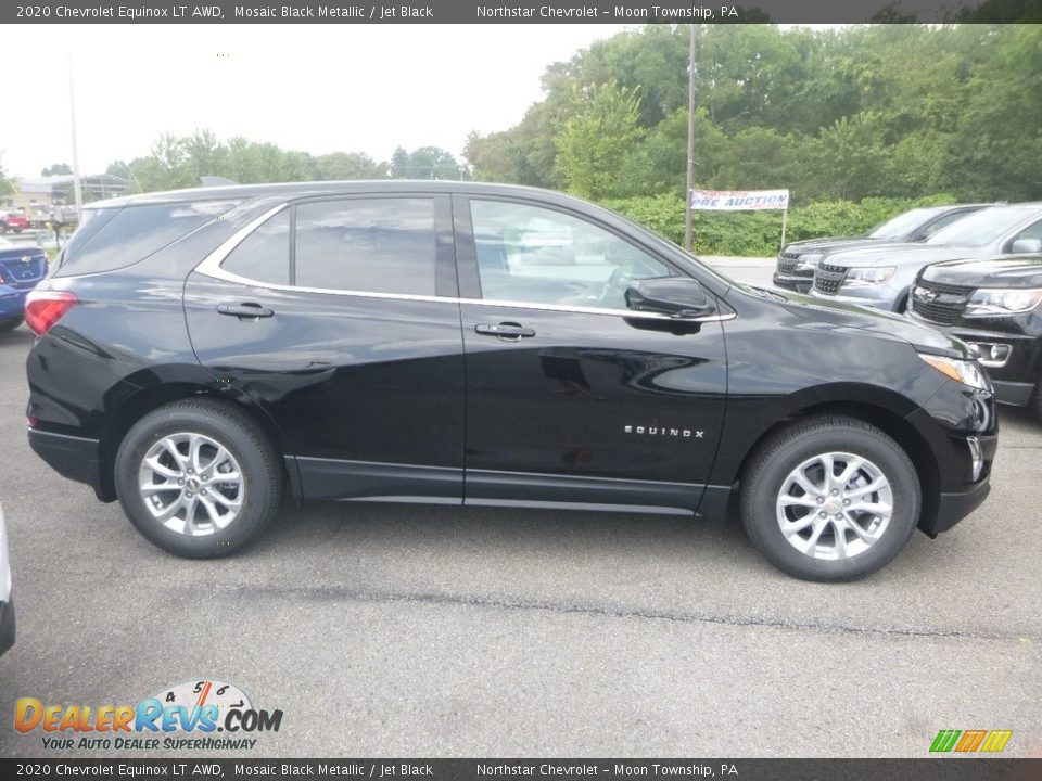 2020 Chevrolet Equinox LT AWD Mosaic Black Metallic / Jet Black Photo #6