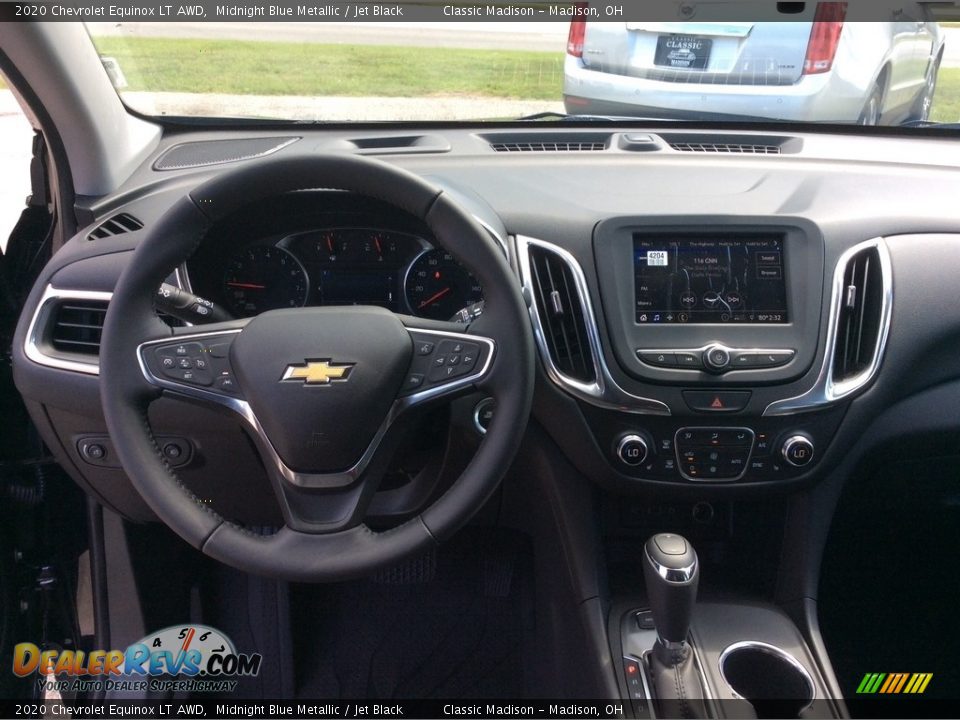 2020 Chevrolet Equinox LT AWD Midnight Blue Metallic / Jet Black Photo #2