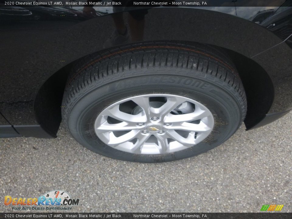 2020 Chevrolet Equinox LT AWD Mosaic Black Metallic / Jet Black Photo #8