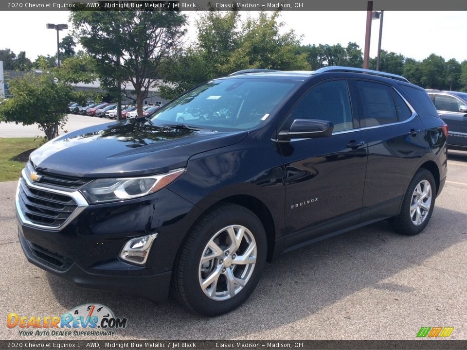 2020 Chevrolet Equinox LT AWD Midnight Blue Metallic / Jet Black Photo #5