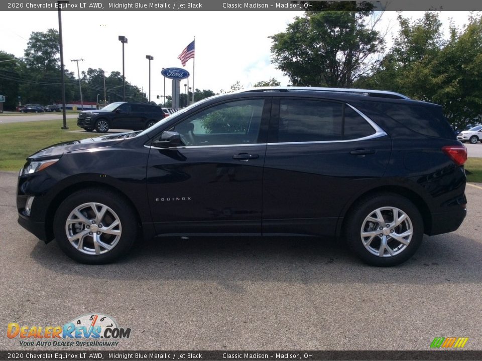 2020 Chevrolet Equinox LT AWD Midnight Blue Metallic / Jet Black Photo #6