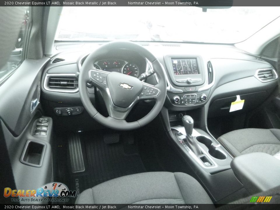 2020 Chevrolet Equinox LT AWD Mosaic Black Metallic / Jet Black Photo #12