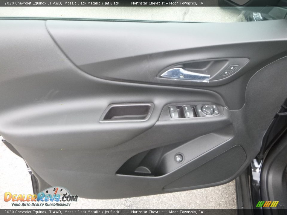 2020 Chevrolet Equinox LT AWD Mosaic Black Metallic / Jet Black Photo #14