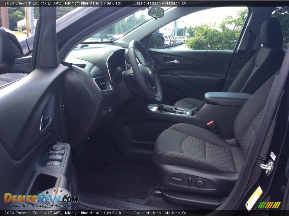 2020 Chevrolet Equinox LT AWD Midnight Blue Metallic / Jet Black Photo #11