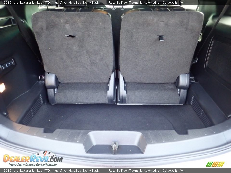 2016 Ford Explorer Limited 4WD Ingot Silver Metallic / Ebony Black Photo #4