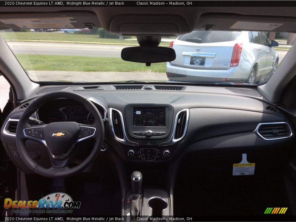 2020 Chevrolet Equinox LT AWD Midnight Blue Metallic / Jet Black Photo #12