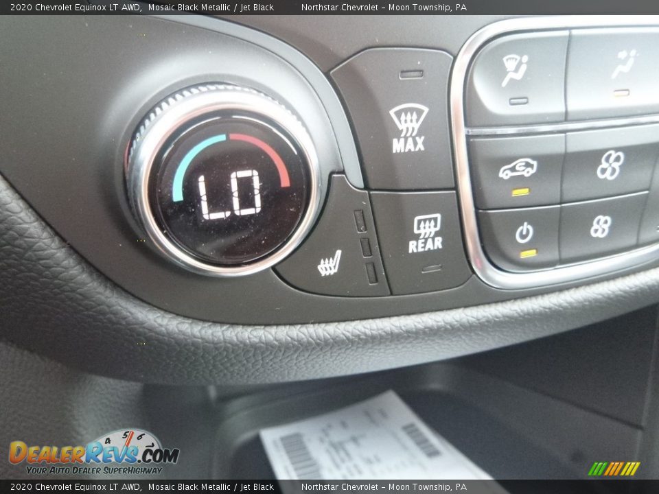 2020 Chevrolet Equinox LT AWD Mosaic Black Metallic / Jet Black Photo #20