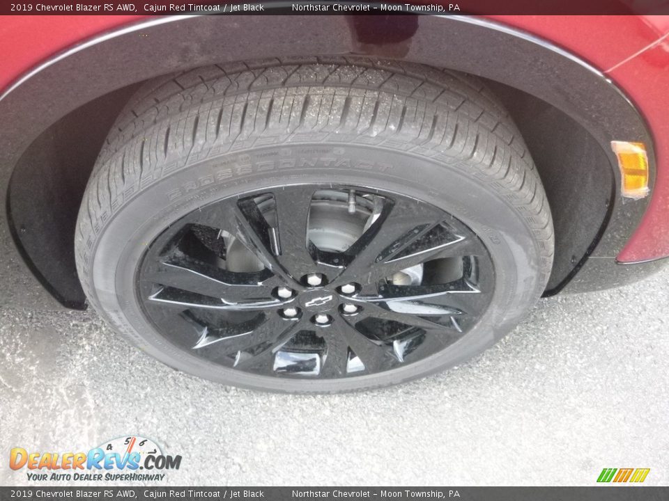 2019 Chevrolet Blazer RS AWD Cajun Red Tintcoat / Jet Black Photo #8