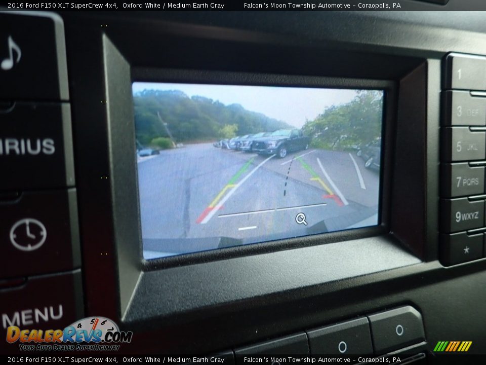 2016 Ford F150 XLT SuperCrew 4x4 Oxford White / Medium Earth Gray Photo #25