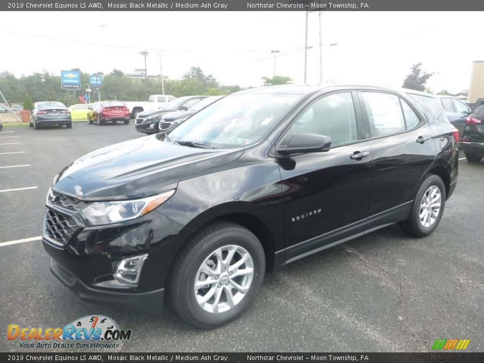 2019 Chevrolet Equinox LS AWD Mosaic Black Metallic / Medium Ash Gray Photo #1