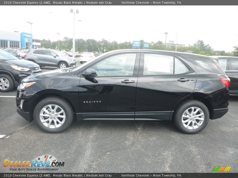 2019 Chevrolet Equinox LS AWD Mosaic Black Metallic / Medium Ash Gray Photo #2