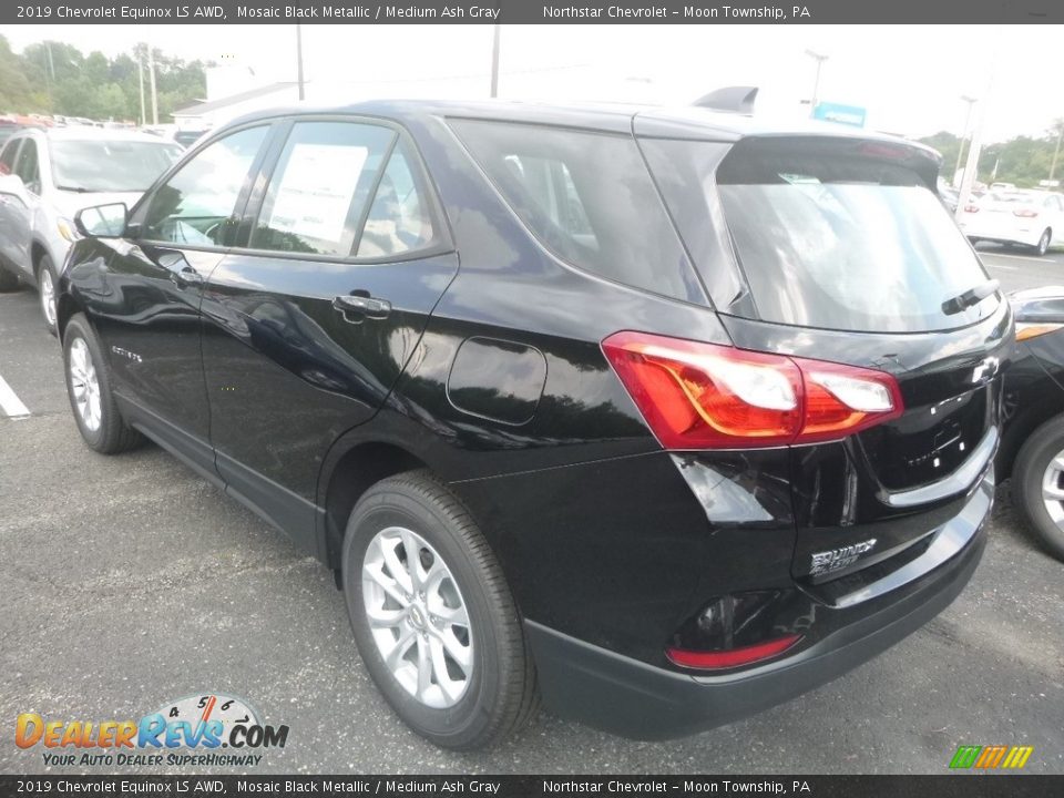 2019 Chevrolet Equinox LS AWD Mosaic Black Metallic / Medium Ash Gray Photo #3