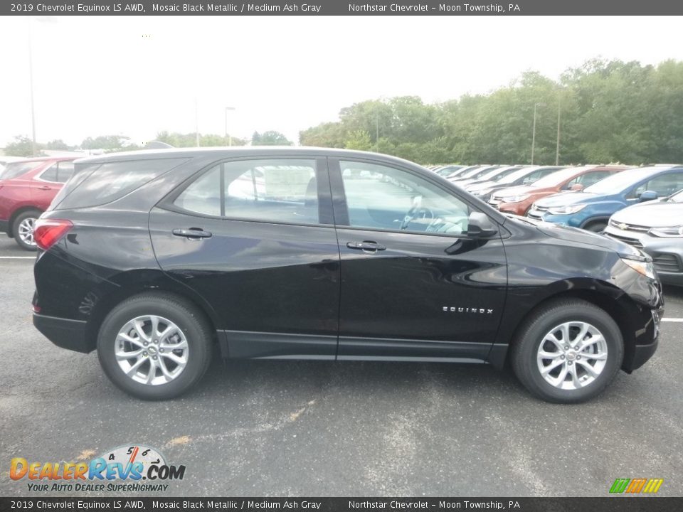 2019 Chevrolet Equinox LS AWD Mosaic Black Metallic / Medium Ash Gray Photo #6