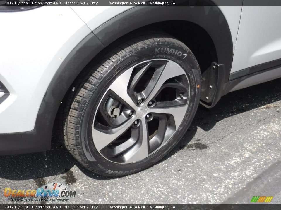 2017 Hyundai Tucson Sport AWD Molten Silver / Gray Photo #3