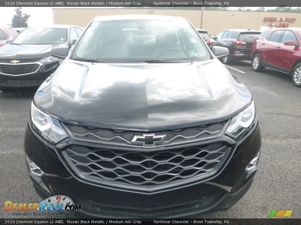 2019 Chevrolet Equinox LS AWD Mosaic Black Metallic / Medium Ash Gray Photo #8