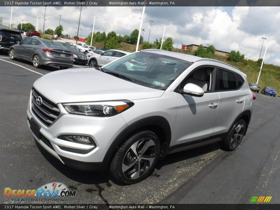 2017 Hyundai Tucson Sport AWD Molten Silver / Gray Photo #5