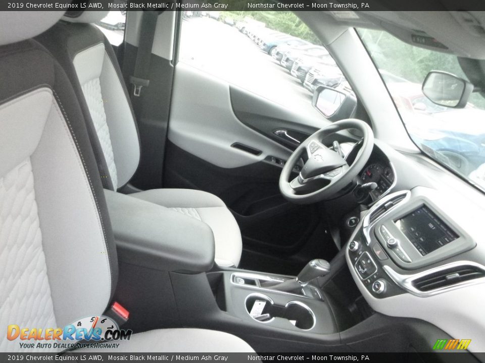 2019 Chevrolet Equinox LS AWD Mosaic Black Metallic / Medium Ash Gray Photo #10